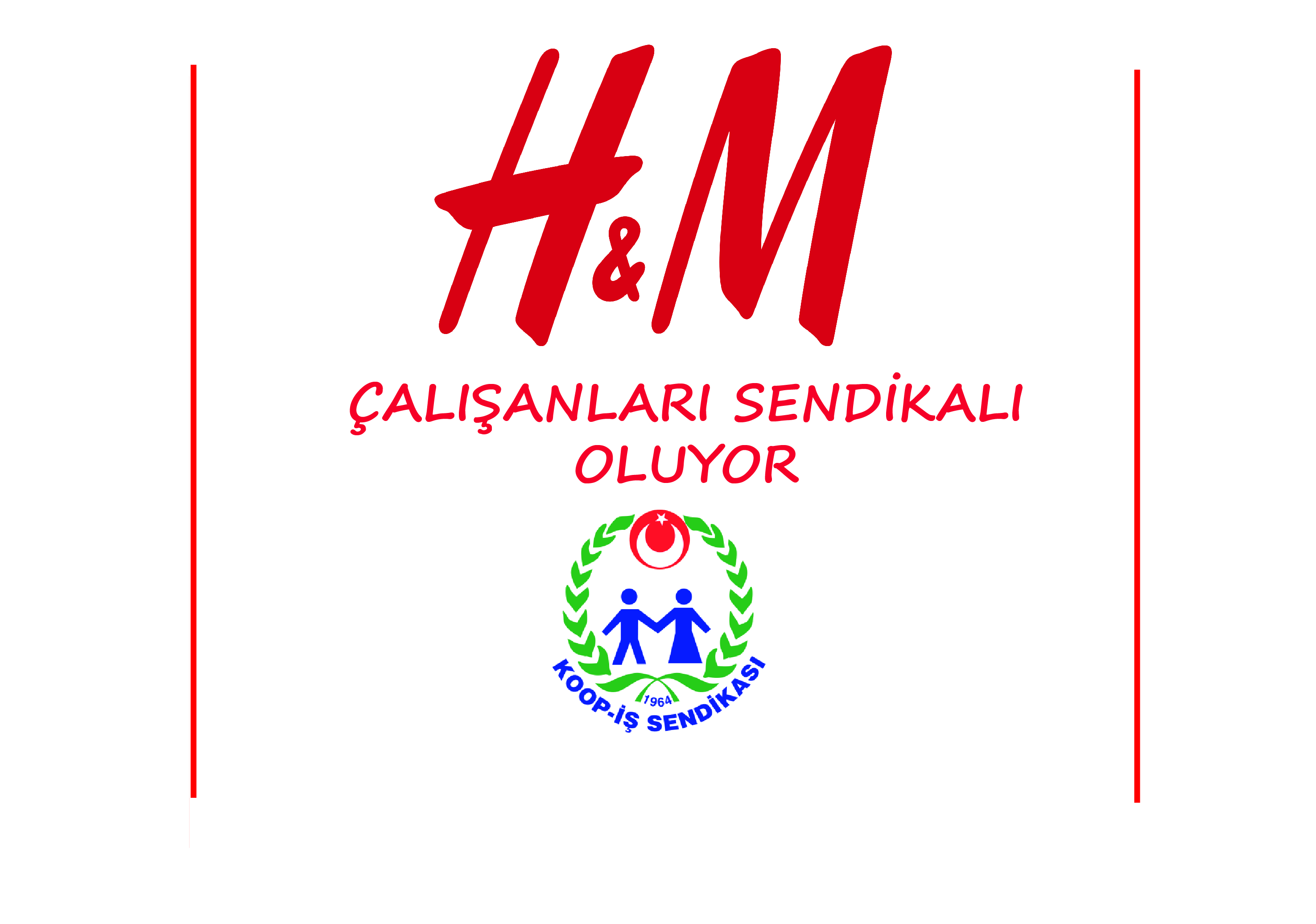 H&M ÇALIŞANLARININ SENDİKALI OLMA MÜCADELESİ HIZLA DEVAM EDİYOR...