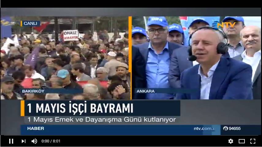 Genel Başkanımız Eyüp Alemdar NTV ye Konuştu...